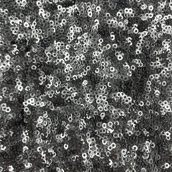 Banana Republic heritage Silver Sequin Pencil Skirt Cocktail - Picture 4 of 5